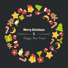 Christmas greeting card