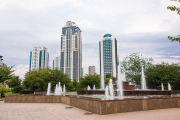 Fototapeta na wymiar Grozny, Chechnya, Chechen Republic