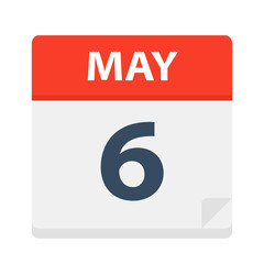 May 6 - Calendar Icon