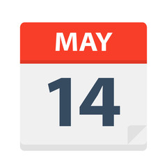 May 14 - Calendar Icon