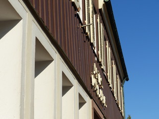 Fassade des Rathaus in Loßburg / Schwarzwald