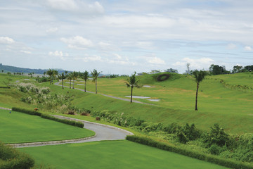 Obraz premium Golfplatz Philipinen