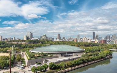 大阪市街地の風景