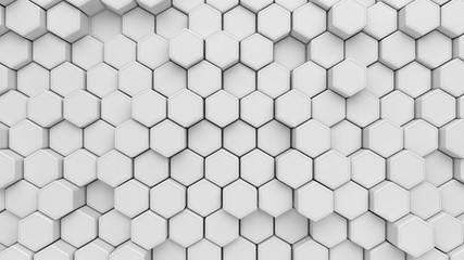 White Hexagon Structure