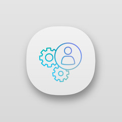 HR management app icon