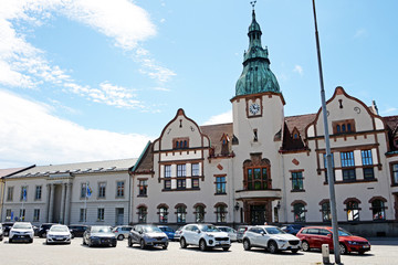 Das Rathaus von Karlshamn Schweden