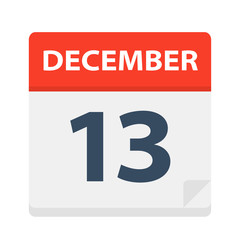 December 13 - Calendar Icon