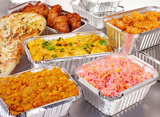 INDIAN FOOD TAKEAWAY SELECTION