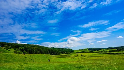 Fototapeta premium Walks on the island of Mall, Scotland
