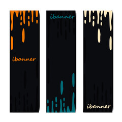 Vector design banner web template