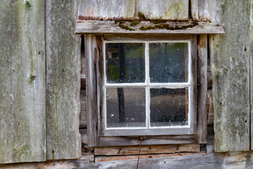 Naklejka na ściany i meble alte Holzfenster