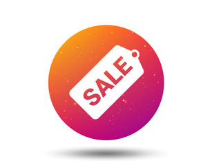 Sale coupon icon. Special offer tag sign.