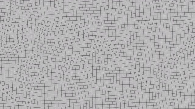 Deforming gray mesh loopable motion background