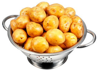 POTATOES IN COLLANDER CUT OUT