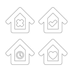 house check box icon