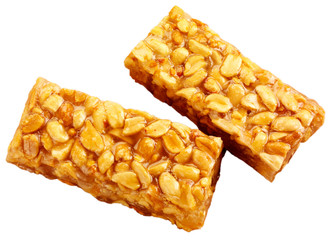 PEANUT BRITTLE BARS CUT OUT