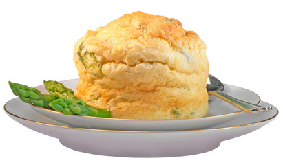 ASPARAGUS SOUFFLE CUT OUT
