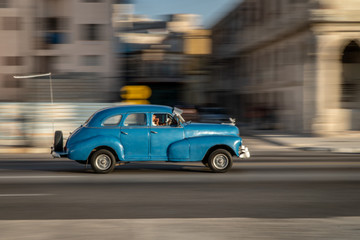 Fototapeta na wymiar Classic car in Havana, Cuba.