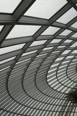 Warmwasserspeicher Perlan - Stahl-Glas-Konstruktion Kuppel
