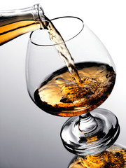 POURING BRANDY