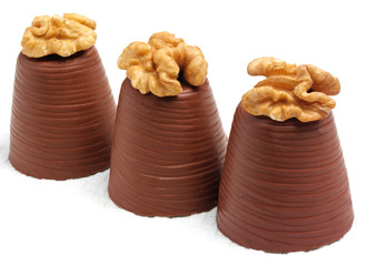THREE WALNUT WHIPS