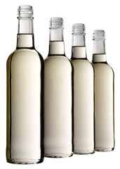 FOUR  BOTTLES OF ELDERFLOWER CORDIAL