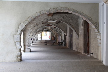 Naklejka premium VILLAGE DE BUIS LES BARONNIES - DROME PROVENCALE