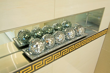 Stainless steel ball ornaments