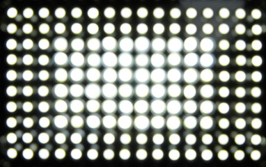 Led lights forming background. Abstract backdrop.