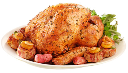 ROAST TURKEY CUT OUT
