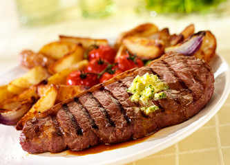 STEAK AND POTATOES