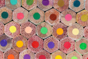 Color pencils. Texture or background