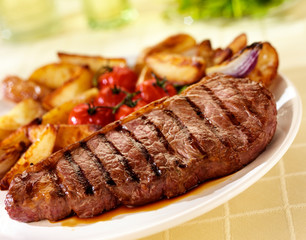 STEAK AND POTATOES