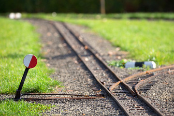 railroad crossing sign
