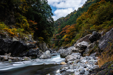 river in the mountains