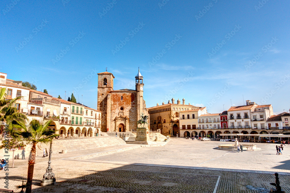 Wall mural trujillo landmarks, spain