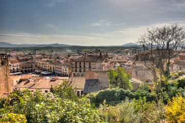 Fototapeta na wymiar Trujillo landmarks, Spain