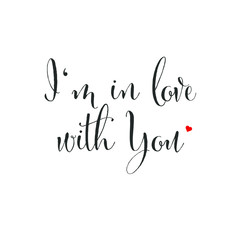 I'm in love with you