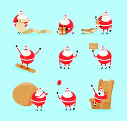 Santa Claus winter Merry Christmas