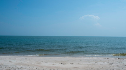 sea waves crashing at the beach