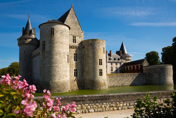 Fototapeta na wymiar Chateau de Sully-sur-Loire, France