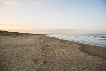 astiglione della Pescaia Tuscany, Italy - sunrise at the beach