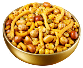 INDIAN BOMBAY MIX SNACK CUT OUT