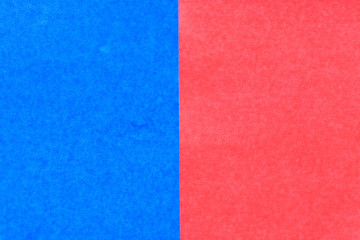 Fototapeta premium Abstract red and blue color paper background for design and decoration