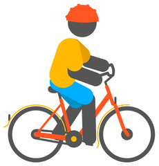 cycliste picto