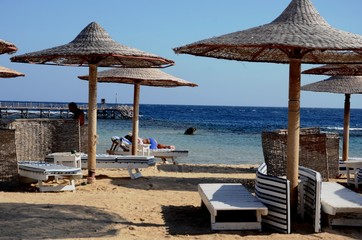 Plage de Marsa Alam (Sud de l'Egypte)
