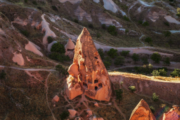 Amazing mountain landscape in central Turkey.