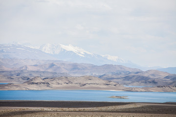 Obraz premium Lake Karakul in Tajikistan