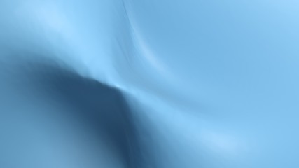 Abstract background blue surface rippled with light and shadows - 3D rendering illustration