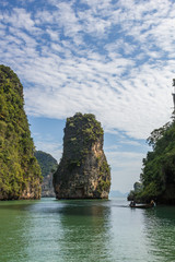 Fototapeta na wymiar Nice islands of Phang Nga Bay near Phuket, Thailand